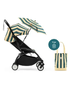 Kit Estivo Collezione Riviera - Monaco - Rivestimento per Passeggino YOYO3 + Parasole e Borsa in Omaggio