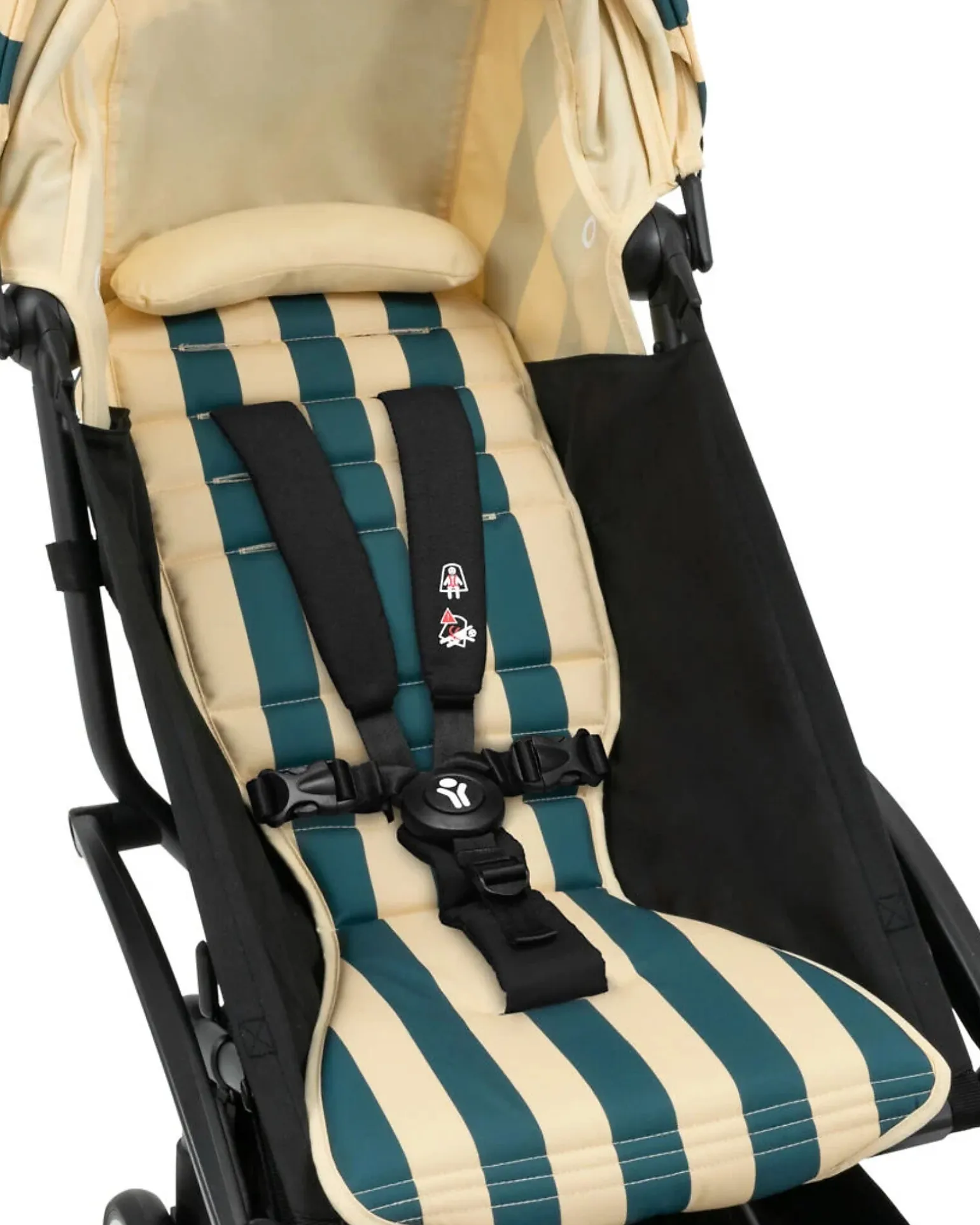 Kit Estivo Collezione Riviera - Monaco - Rivestimento per Passeggino YOYO3 + Parasole e Borsa in Omaggio