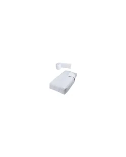 Kit Piumone e Paracolpi per Lettino 120x60 - Galaxy Grigio - 100%Cotone