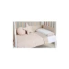 Kit Piumone e Paracolpi per Lettino 120x60 - Galaxy Beige - 100%Cotone