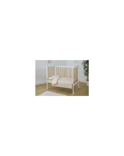 Kit Piumone e Paracolpi per Lettino 120x60 - Galaxy Beige - 100%Cotone