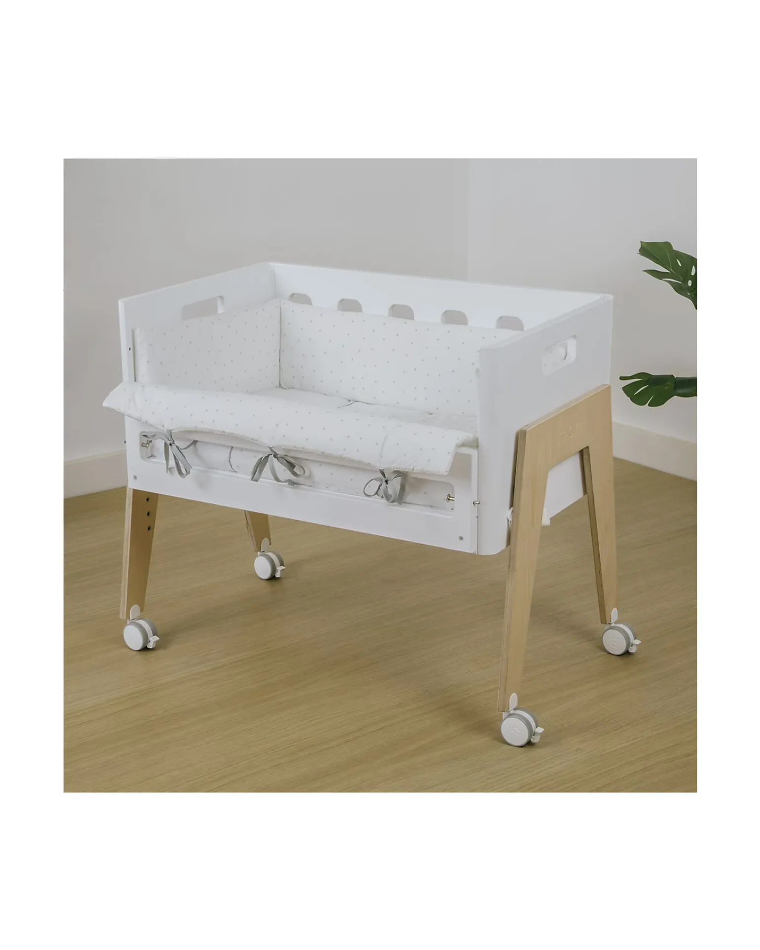 Kit Piumone e Paracolpi per Mini Culla - Shine - 100% Cotone