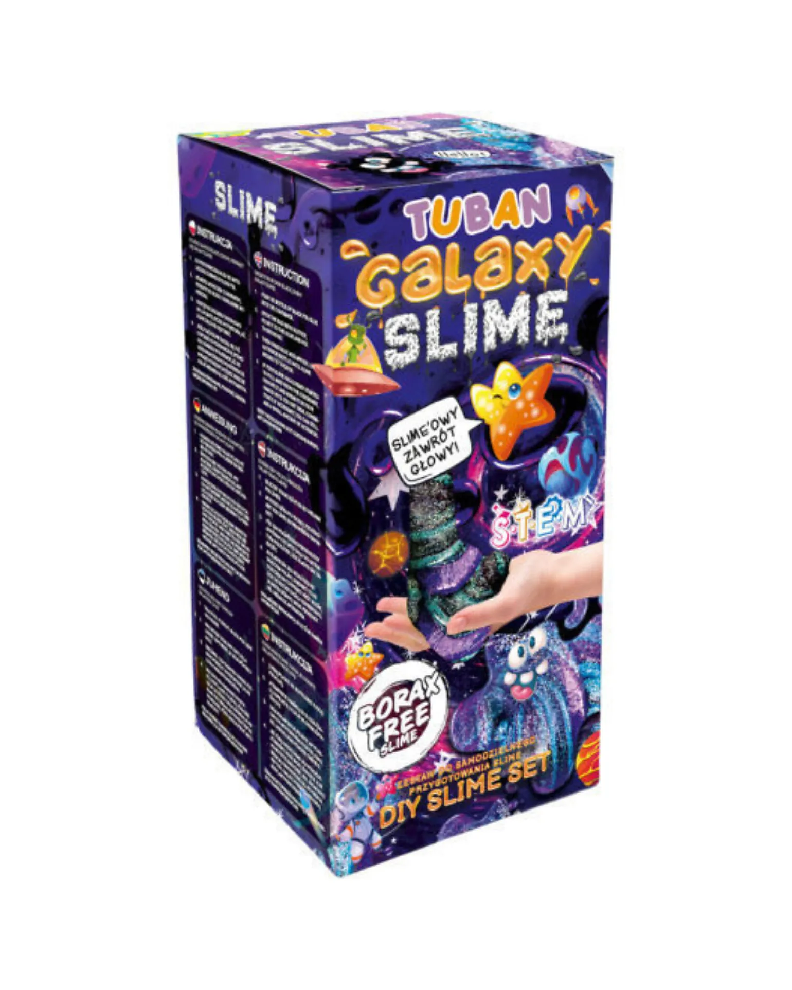 Kit Slime Fai da Te con Glitter - Galassia - 6+ anni