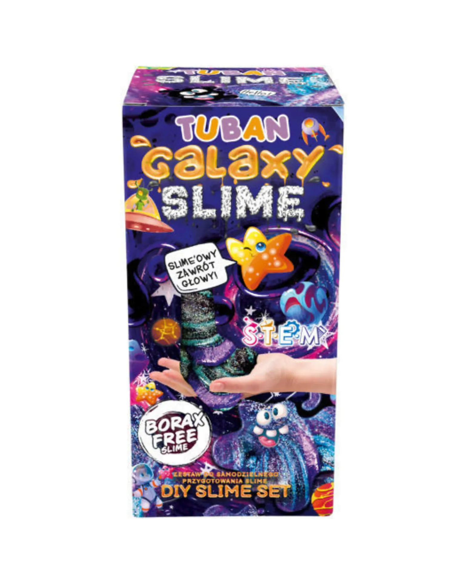 Kit Slime Fai da Te con Glitter - Galassia - 6+ anni