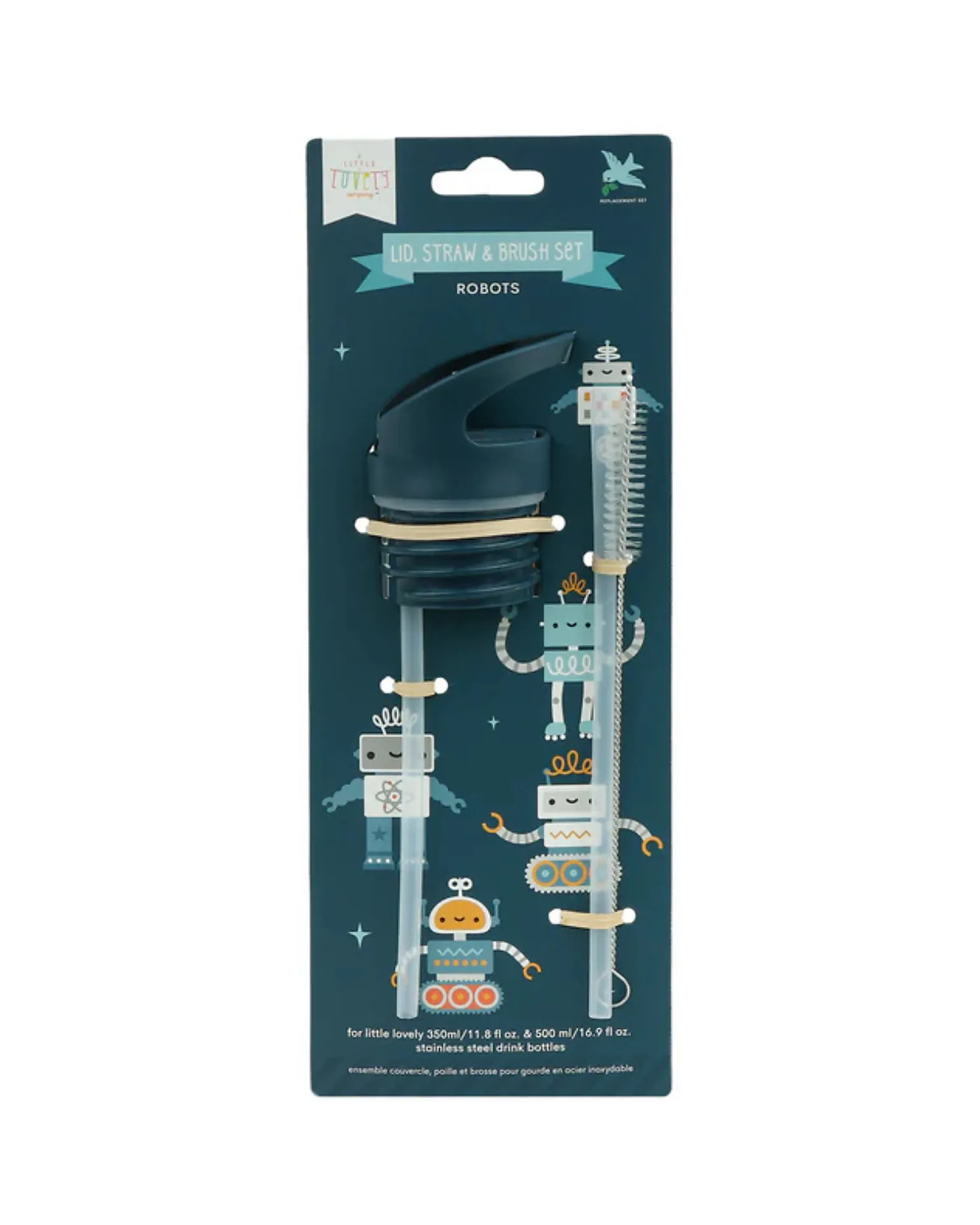 Kit Tappo Cannuccia e Scovolino - Robot