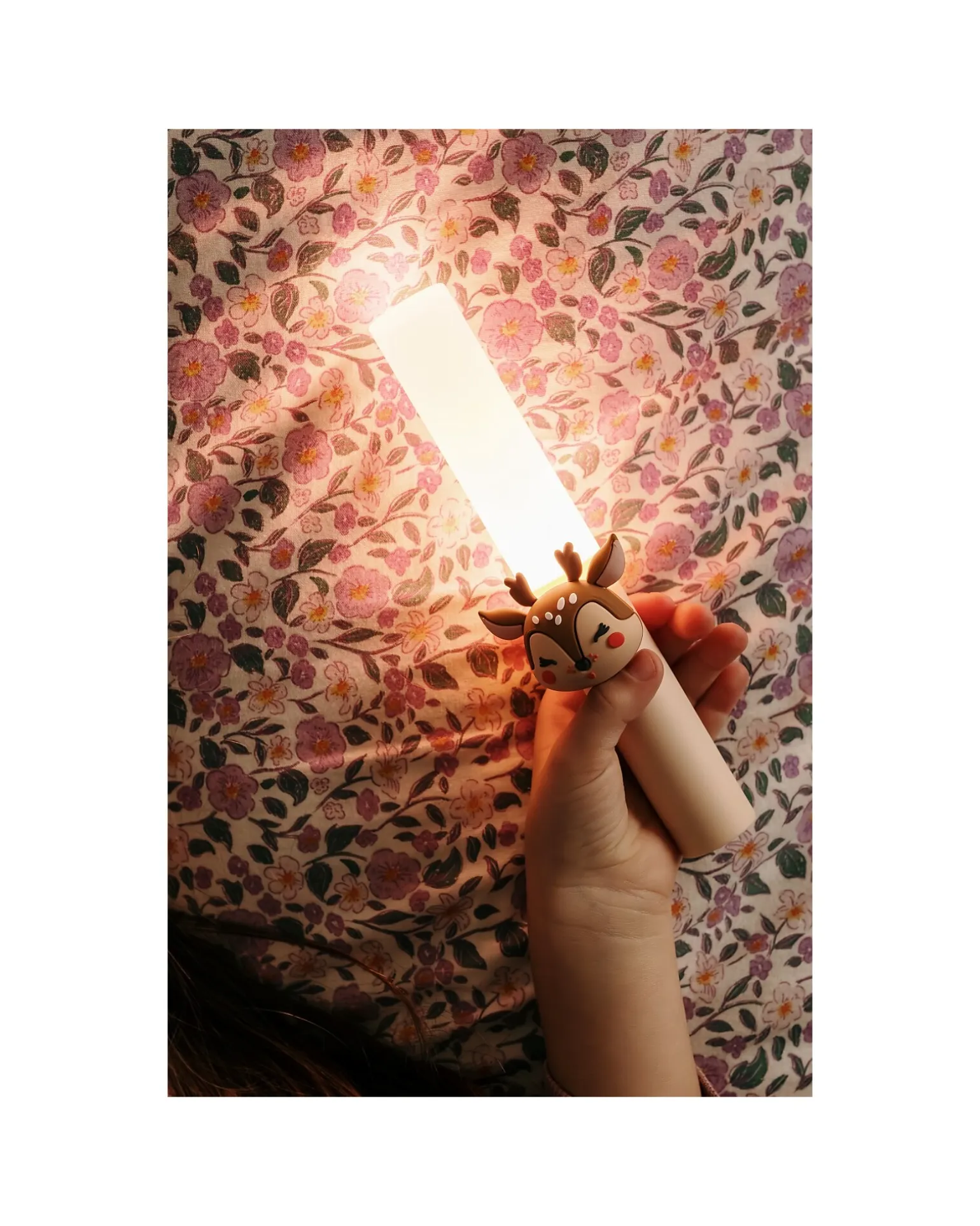 Lampada Portatile 3-in-1 Zoo Light - Cervo - con Modalità Sleep, Walk e Read
