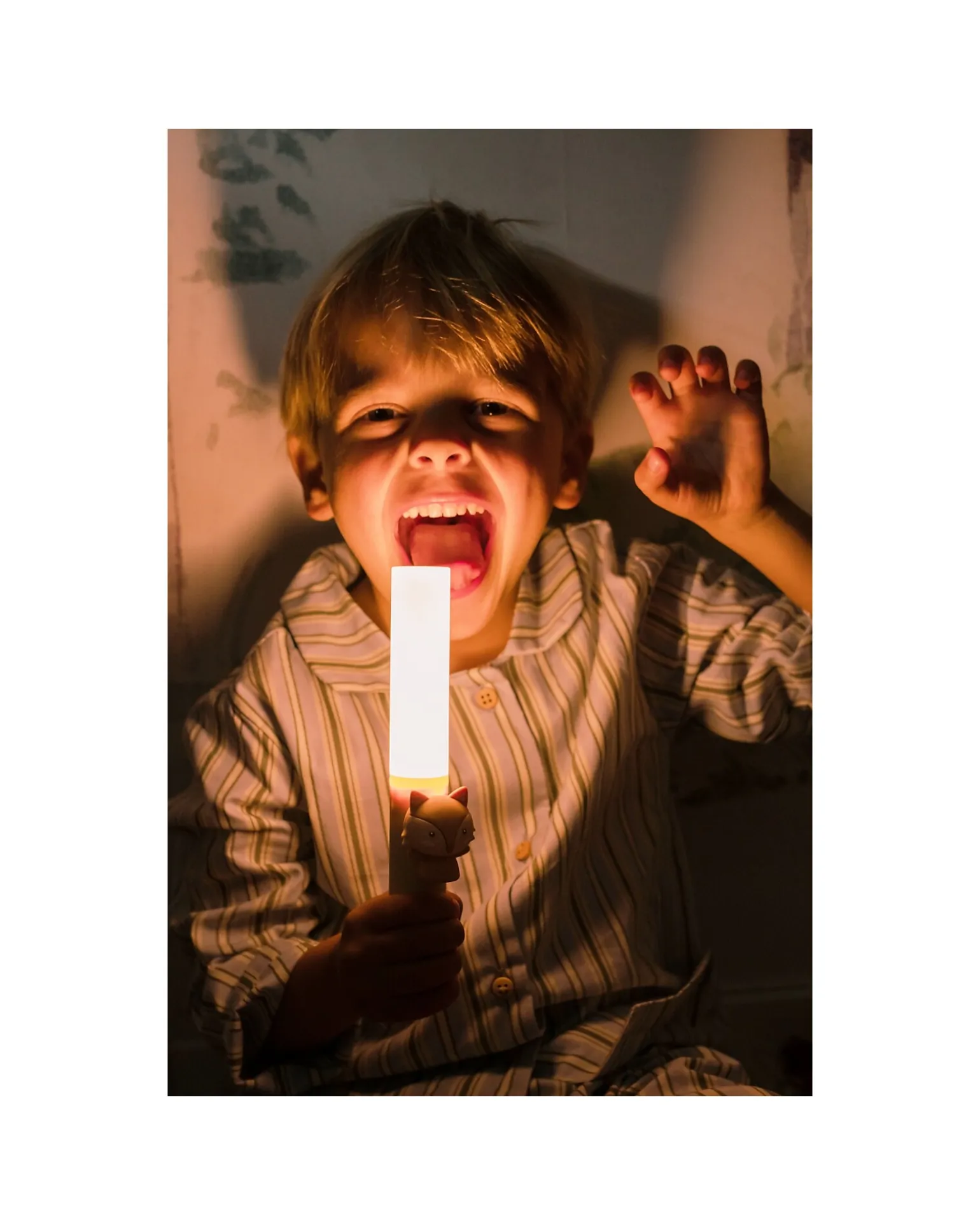 Lampada Portatile 3-in-1 Zoo Light - Volpe - con Modalità Sleep, Walk e Read
