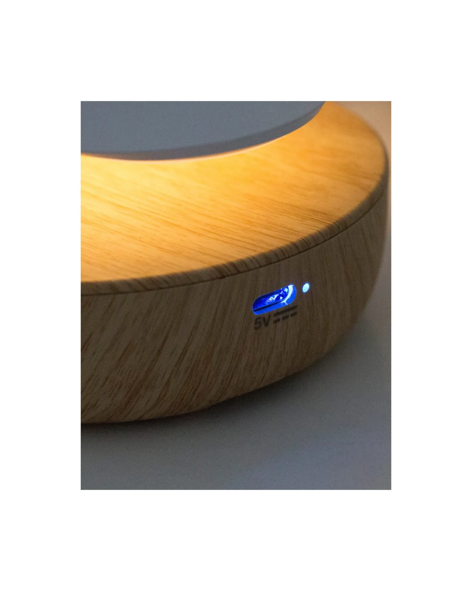 Lampada Puffino con Speaker - Bianco - 20x10.6 cm
