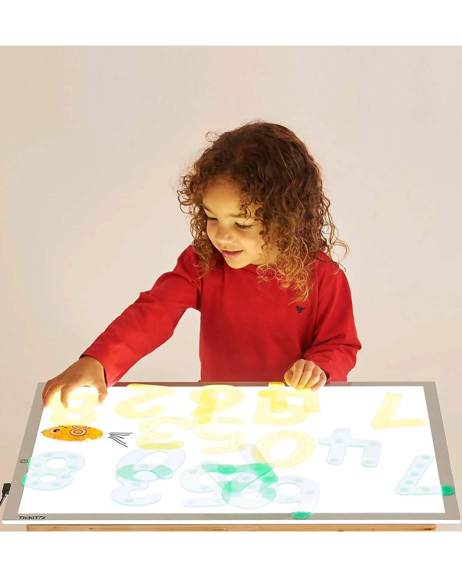 Lavagna Luminosa LED - Formato A2 - 63,5 x 46 cm - Stimola il Divertimento e la Conoscenza Sensoriale