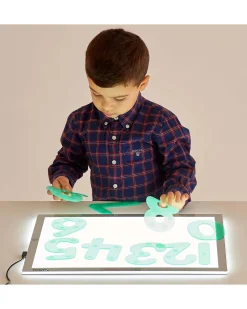 Lavagna Luminosa LED - Formato A2 - 63,5 x 46 cm - Stimola il Divertimento e la Conoscenza Sensoriale