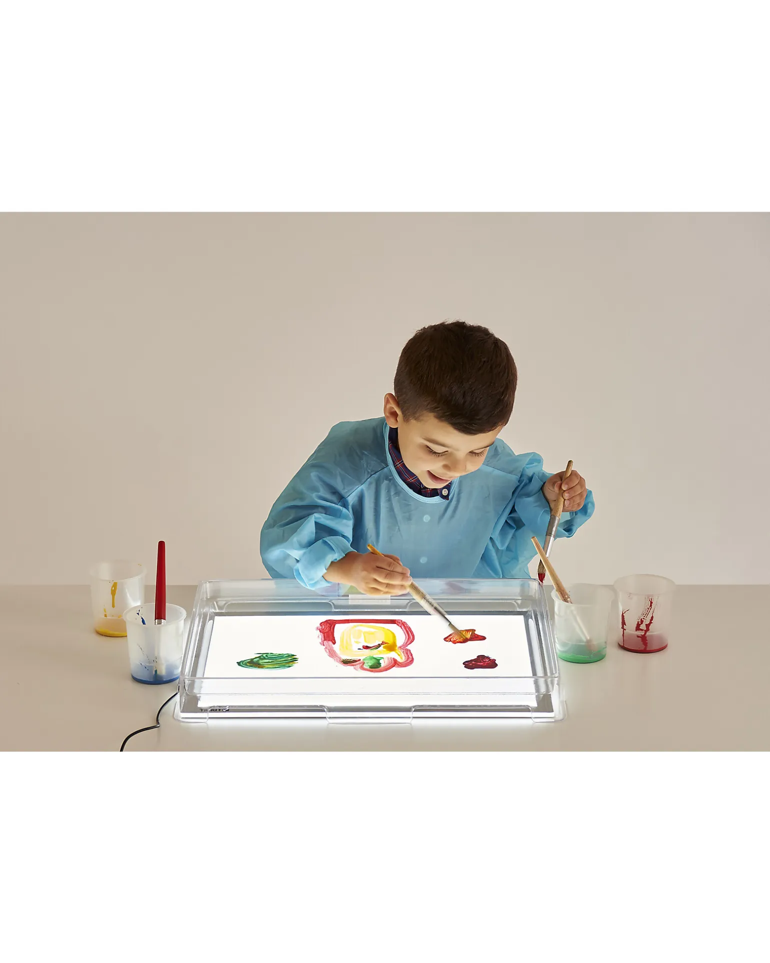 Lavagna Luminosa LED - Formato A3 - 46 x 34 cm - Stimola il Divertimento e la Conoscenza Sensoriale
