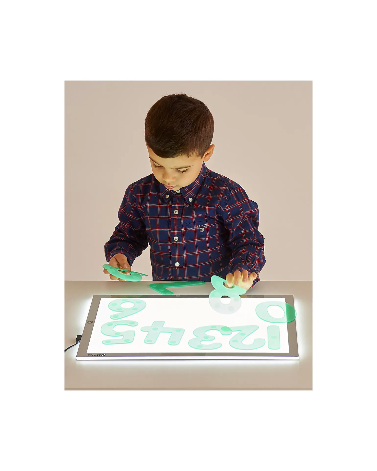 Lavagna Luminosa LED - Formato A3 - 46 x 34 cm - Stimola il Divertimento e la Conoscenza Sensoriale