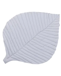 Leaf Mats - Tappeto Gioco - Grigio - 128x96 cm - Cotone Bio - Il Match Perfetto per il tuo Tappeto!