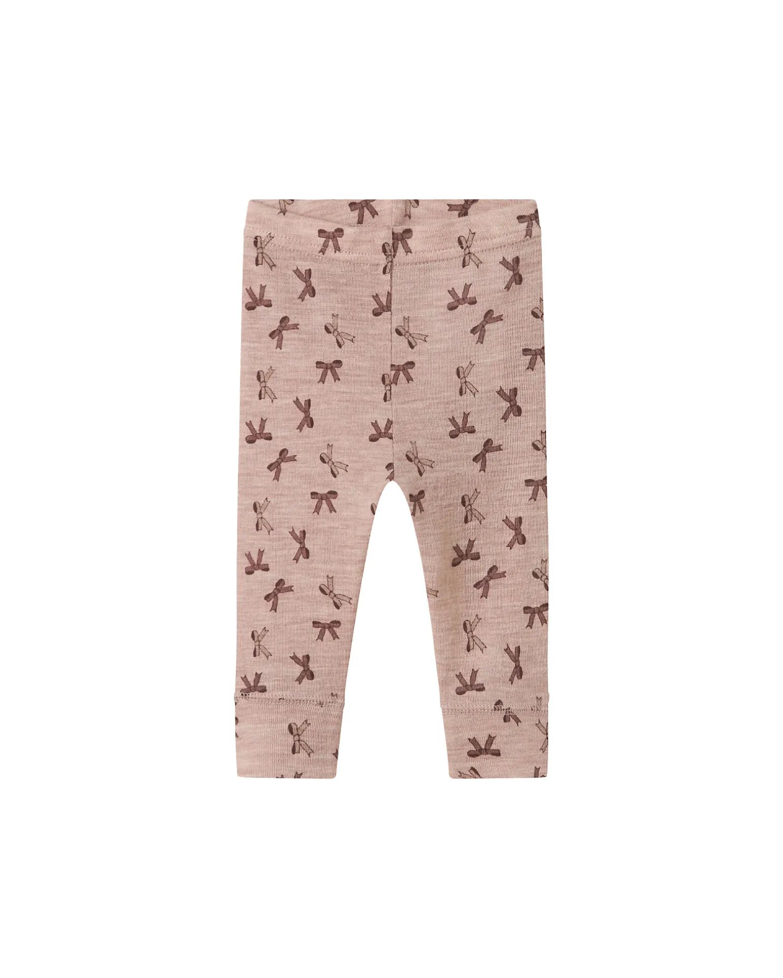 Leggings con Vita Elasticizzata - Purple Dove - 100% Lana Merino