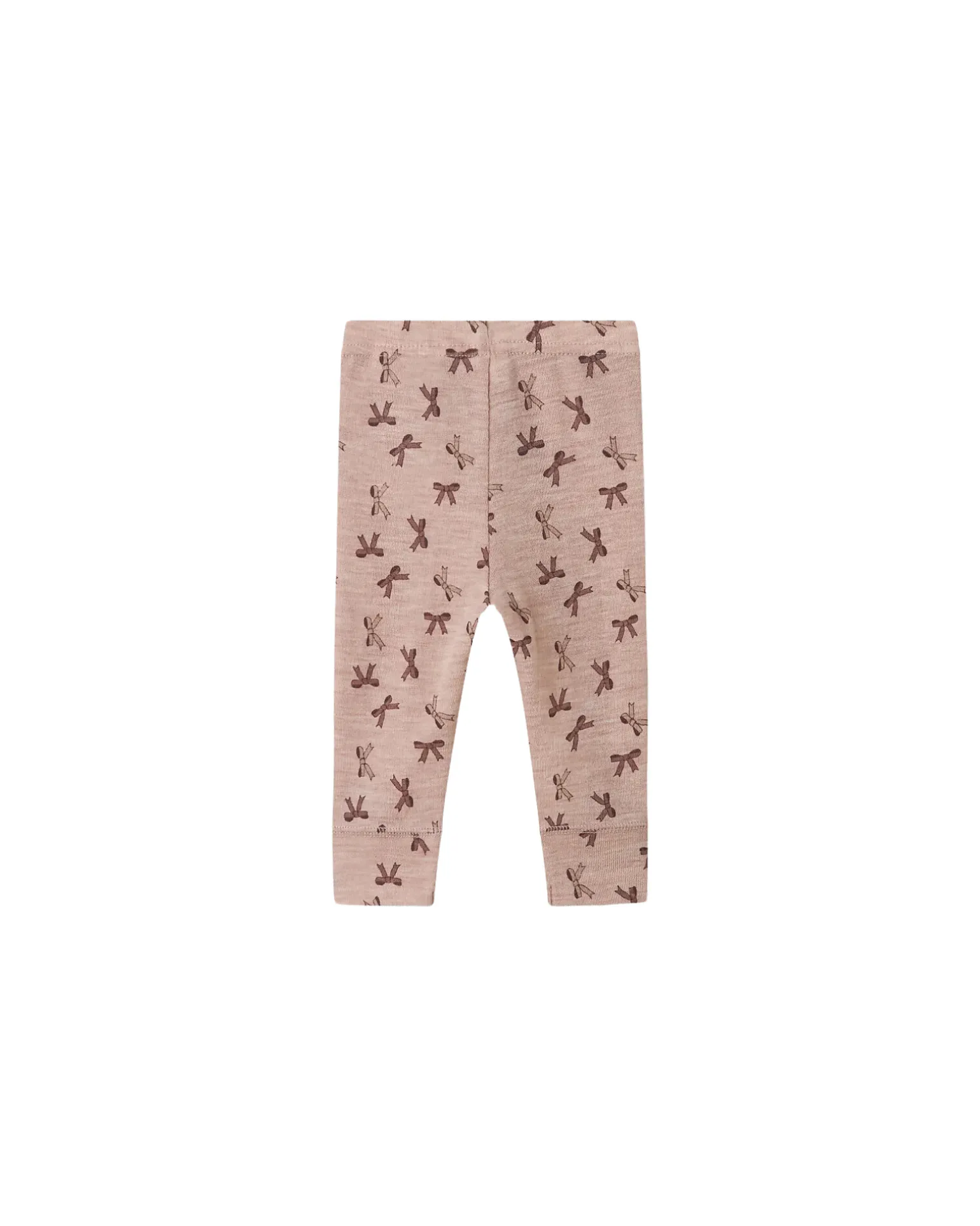 Leggings con Vita Elasticizzata - Purple Dove - 100% Lana Merino