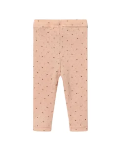 Leggings Slim Fit con Vita Elasticizzata - Rugby Tan - 100% Lana Merino