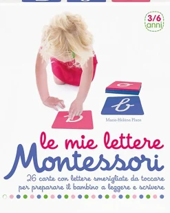 Le Mie Lettere Montessori, Cofanetto - 26 carte + libretto attività