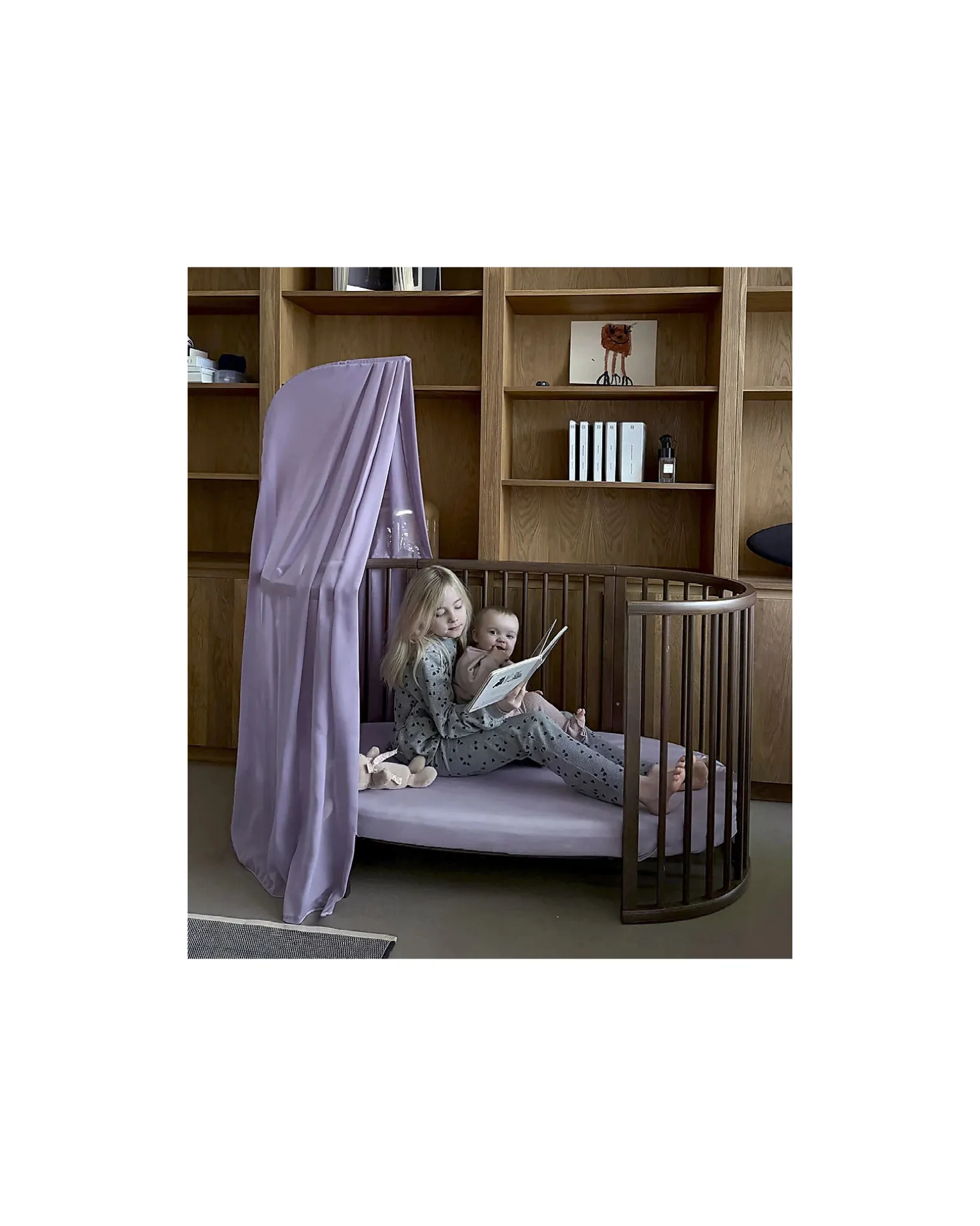 Lenzuolo con Angoli per Letto Evolutivo Sleepi V3 - Lavanda - 100% Cotone