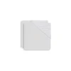 Lenzuolo con Angoli 60x120cm - 100% Cotone Jersey - Bianco - 2 Pezzi!