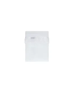 Lenzuolo per Lettino Calm - Bianco - 120x150 cm - 100% Cotone