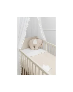 Lenzuolo per Lettino Calm - Bianco - 120x150 cm - 100% Cotone