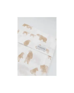 Lenzuolo per lettino 110x140cm, con Federa - Orso