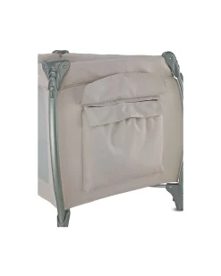 Lettino da Viaggio Lodge - Ecrù - con Pratica Borsa da Trasporto