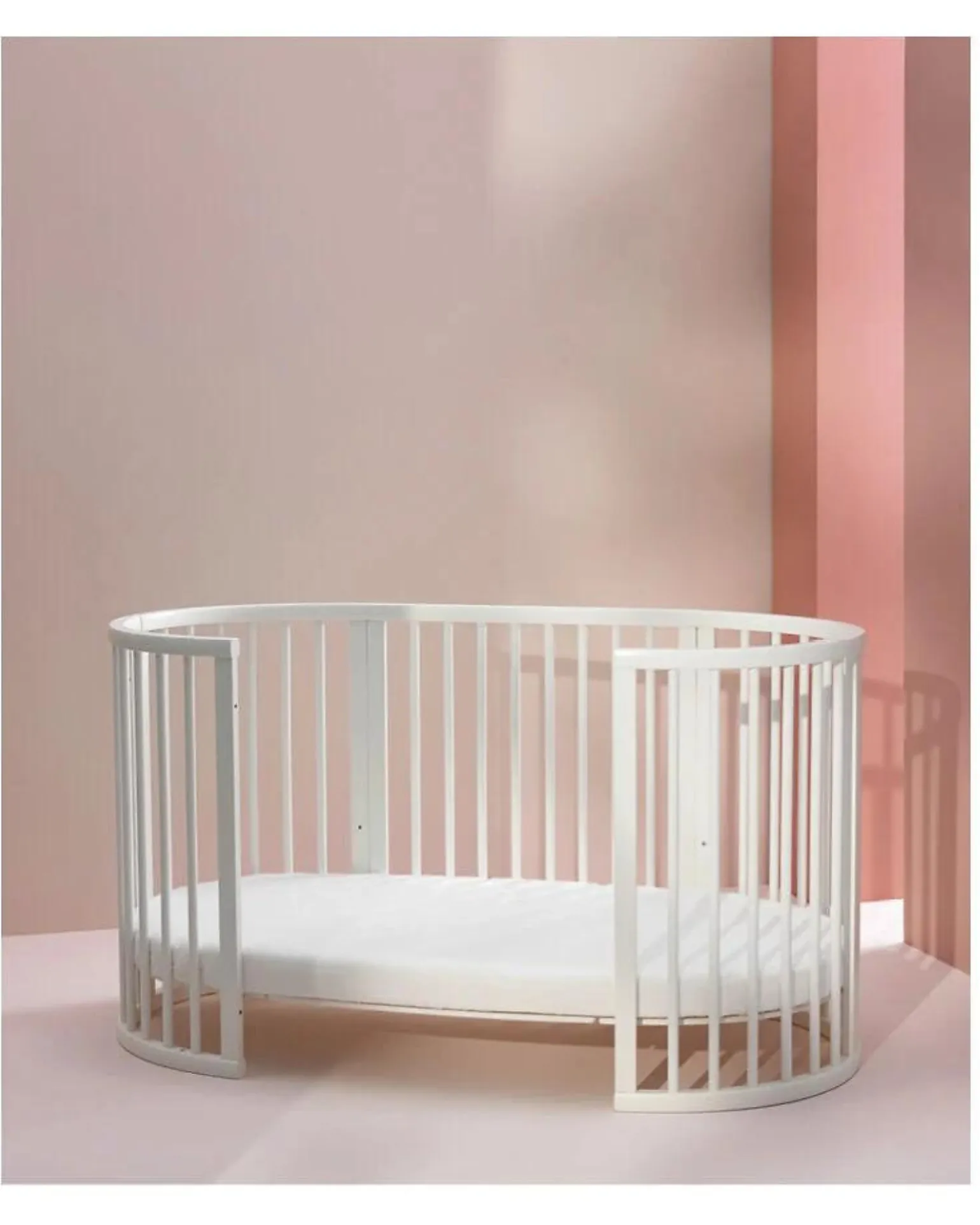 Letto Evolutivo Sleepi V3 - Bianco - Legno di Faggio
