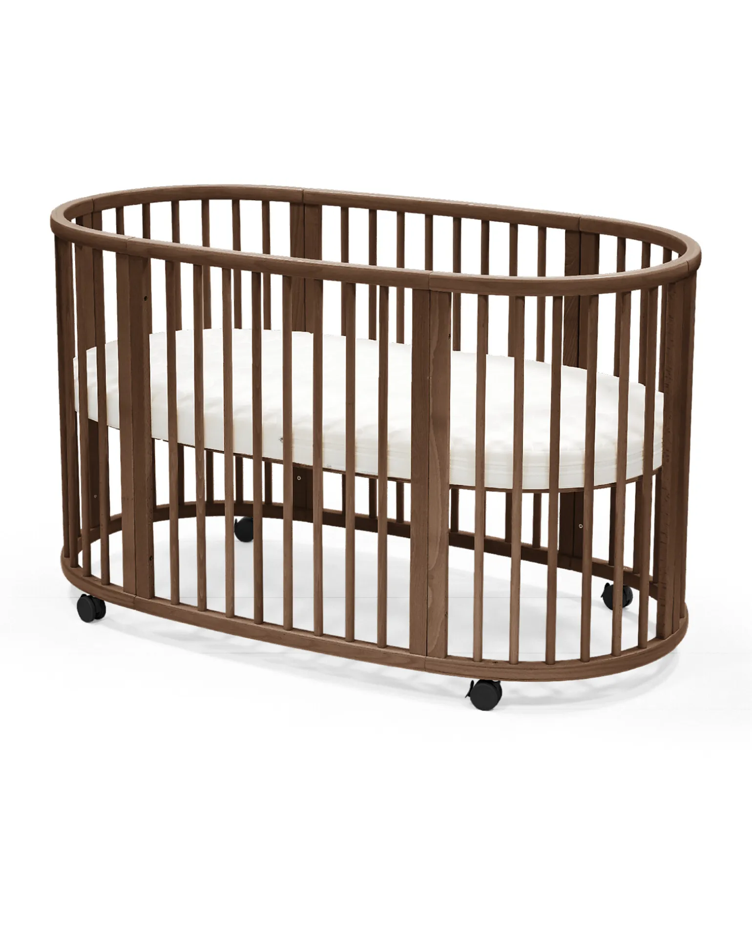 Letto Evolutivo Sleepi V3 - Marrone - Legno di Faggio