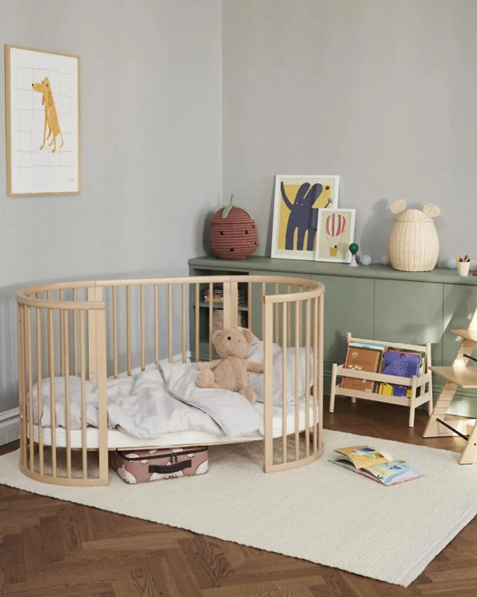 Letto Evolutivo Sleepi V3 - Natural - Legno di Faggio