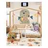 Letto Montessori Evolutivo Evi 4 in 1 - 140x70 cm - Tutto Incluso - Convertibile in Divano