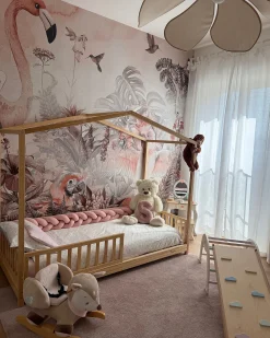Letto Montessori Evolutivo Evi 4 in 1 - 200x90 cm - Tutto incluso - dalla Nascita a 99 anni