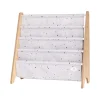 Libreria Frontale Montessoriana - Terrazzo Grigio Chiaro - Poliestere Riciclato - 61x63 x25,4 cm
