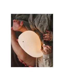 Luce da Notte Balena in Morbido Silicone - Bianco - Con Telecomando