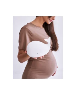 Luce da Notte Balena in Morbido Silicone - Bianco - Con Telecomando