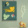Luce da Notte LED - Leone - Giallo