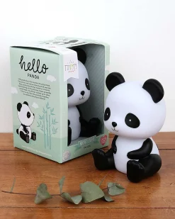 Luce da Notte LED, Panda - Nero