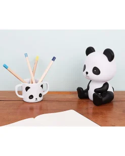 Luce da Notte LED, Panda - Nero