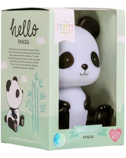 Luce da Notte LED, Panda - Nero