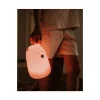 Luce da Notte Orsetto in Morbido Silicone - Rosa - Con Telecomando