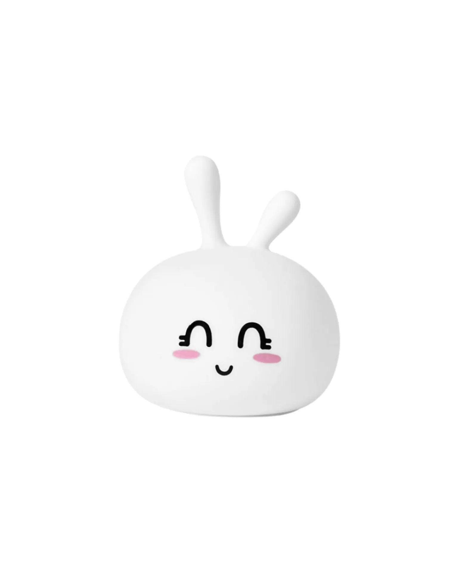 Luce da Notte Portatile Coniglietto - Bianco - In Morbido Silicone