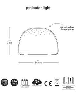 Luce LED Proiettore - Ciliegie - Stelle