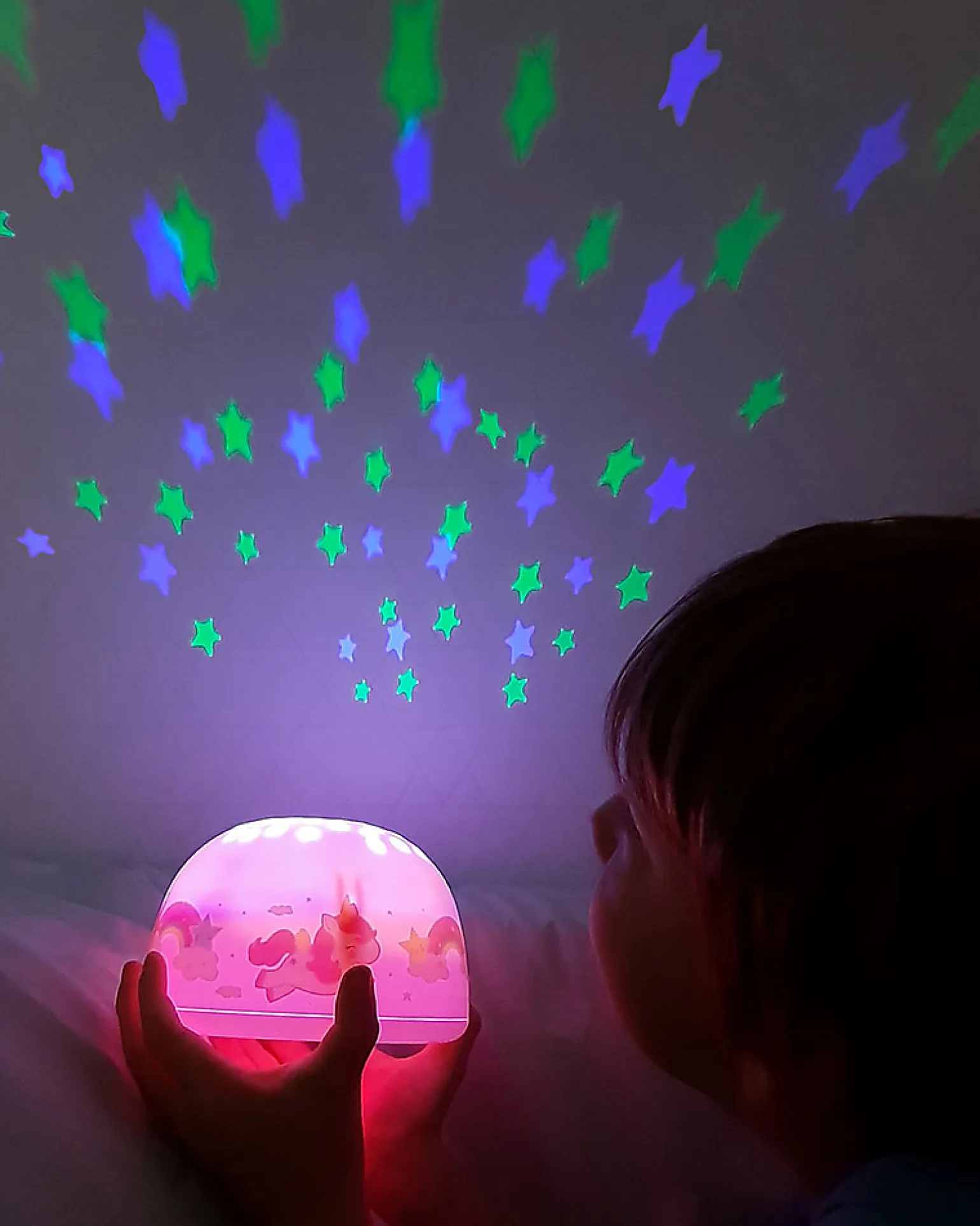 Luce LED Proiettore, Unicorno - Stelle