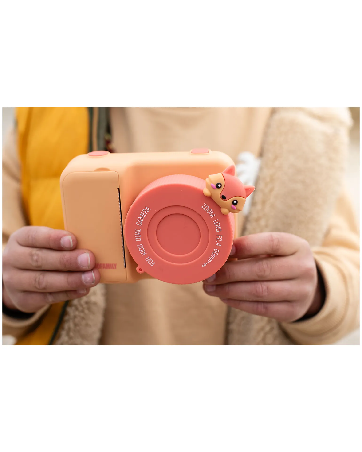Macchina Fotografica Zoo Print - Volpe - Stampa le Foto Istantaneamente!