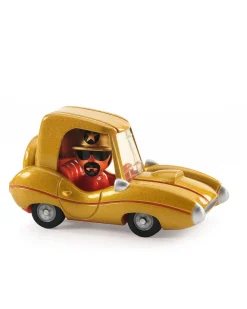 Macchina Oro - Golden Star - Crazy motors - in Metallo