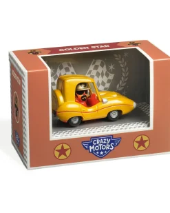 Macchina Oro - Golden Star - Crazy motors - in Metallo