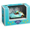 Macchinina Blue Gun - Crazy Motors - in Metallo