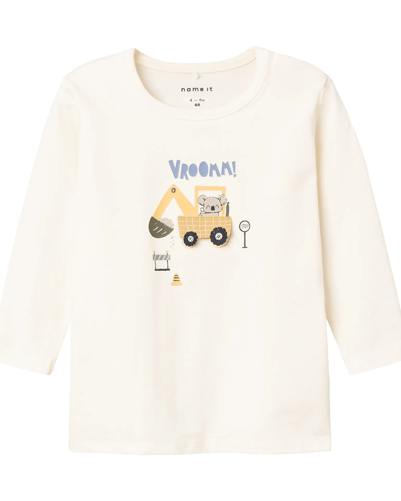Maglia a Manica Lunga - Stampa 3D - Chiusura con Bottone