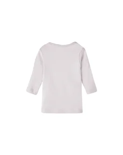Maglia Manica Lunga con Stampa - Orchid Hush - Cotone Bio