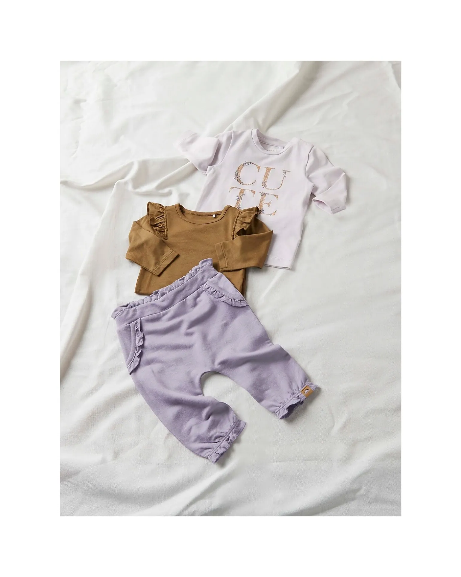 Maglia Manica Lunga - Cute - Orchid Hush - Cotone Bio